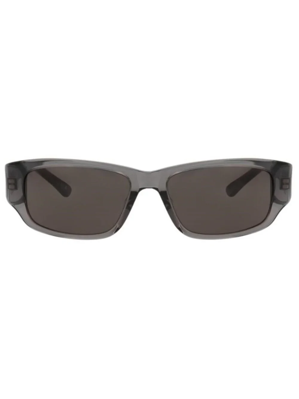 New Balenciaga Unisex Square/Rectangle Grey Grey Grey Fashion Designer Sunglasse